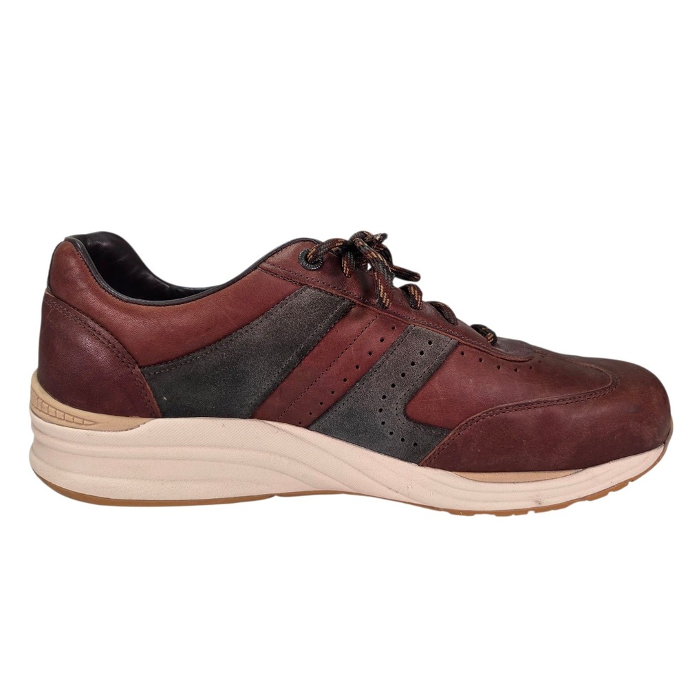 SAS CAMINO BRIAR SIZE‎ 11.5 W Men's Tennis Shoes Leather Lace Up Brown Sneakers - Picture 11 of 16